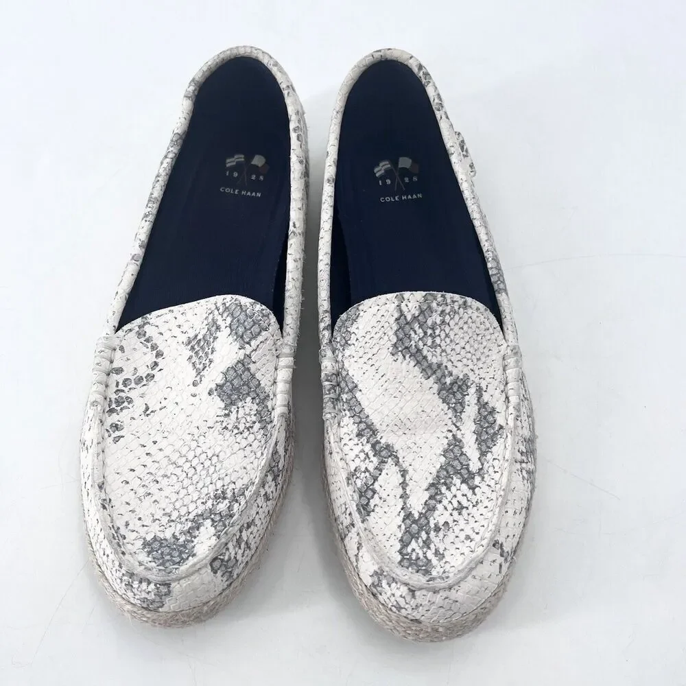 Cole Haan Zero Grand Nantucket Espadrille Loafers Shoes